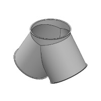 trójniki typu spodnie