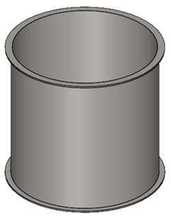 Rura spustowa model 3D