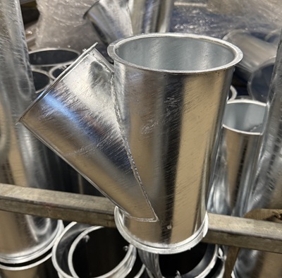 Trójnik ocynkowany T145 2 HDG