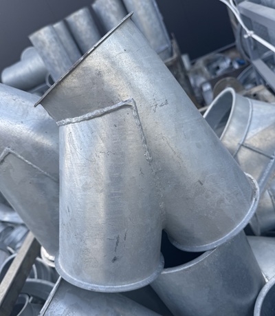 Trójnik ocynkowany T145 3 HDG